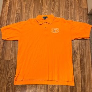 Vintage Tennessee Vols Polo Shirt Men XL Orange National Champions 1998 USA Made